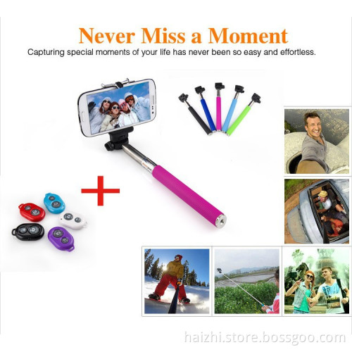 Extendable Handheld Wireless Monopod for iPhone Monopod